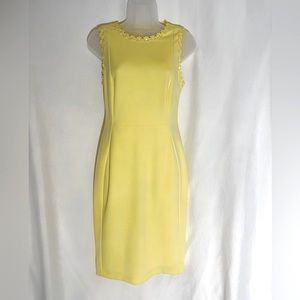 Calvin Klein size 8 dress with flower detail